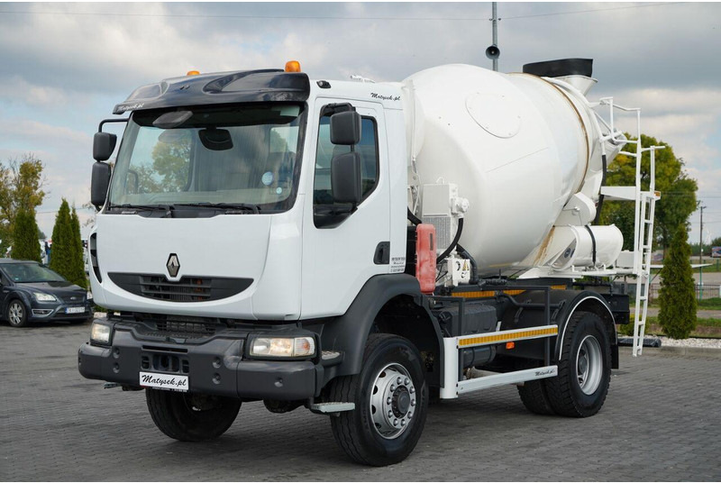 Renault KERAX - Concrete mixer truck: picture 3 Renault KERAX - Concrete mixer truck: picture 3