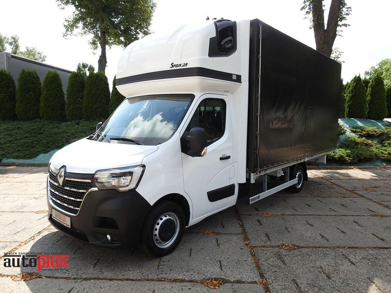 Renault MASTER PLANDEKA 10 PALET WEBASTO KLIMATYZACJA TEMPOMAT LEDY PNEU - Box truck: picture 1 Renault MASTER PLANDEKA 10 PALET WEBASTO KLIMATYZACJA TEMPOMAT LEDY PNEU - Box truck: picture 1