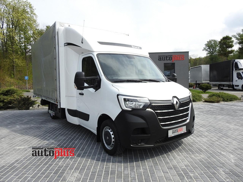 Renault MASTER PLANDEKA 10 PALET WEBASTO TEMPOMAT KLIMATYZACJA LEDY PNEU - Box truck: picture 1 Renault MASTER PLANDEKA 10 PALET WEBASTO TEMPOMAT KLIMATYZACJA LEDY PNEU - Box truck: picture 1