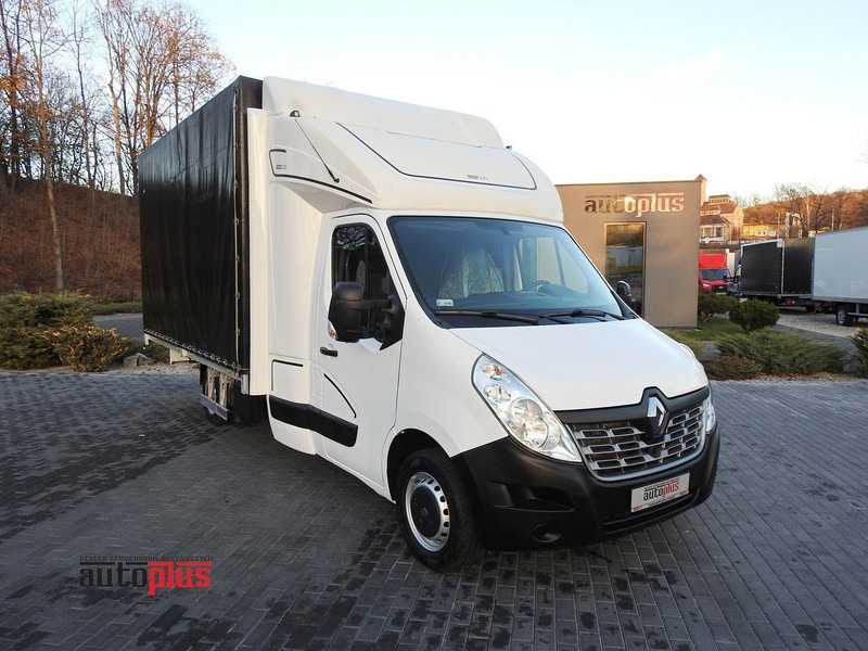 Renault MASTER PLANDEKA 10 PALET WEBASTO TEMPOMAT KLIMATYZACJA PNEUMATYK - Curtain side van: picture 1 Renault MASTER PLANDEKA 10 PALET WEBASTO TEMPOMAT KLIMATYZACJA PNEUMATYK - Curtain side van: picture 1