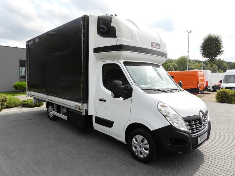 Renault MASTER PLANDEKA 10 PALET WEBASTO TEMPOMAT PNEUMATYKA KLIMATYZACJ - Curtain side van: picture 4 Renault MASTER PLANDEKA 10 PALET WEBASTO TEMPOMAT PNEUMATYKA KLIMATYZACJ - Curtain side van: picture 4
