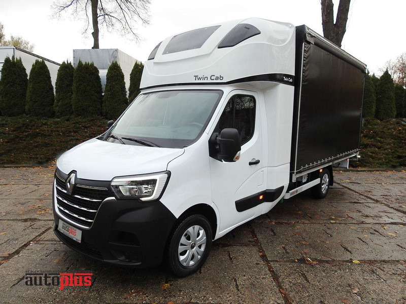 Renault MASTER PLANDEKA 8 PALET TEMPOMAT KLIMATYZACJA LEDY 165KM [ 1416 - Box truck: picture 1 Renault MASTER PLANDEKA 8 PALET TEMPOMAT KLIMATYZACJA LEDY 165KM [ 1416 - Box truck: picture 1
