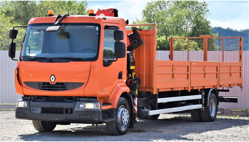 Renault MIDLUM 220 DXI - Dropside/ Flatbed truck, Crane truck: picture 4 Renault MIDLUM 220 DXI - Dropside/ Flatbed truck, Crane truck: picture 4