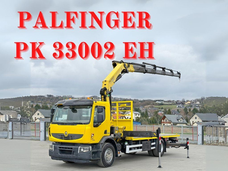 Renault PREMIUM 430 DXI* PK 33002 EH/FUNK * TOPZUSTAND - Dropside/ Flatbed truck, Crane truck: picture 1 Renault PREMIUM 430 DXI* PK 33002 EH/FUNK * TOPZUSTAND - Dropside/ Flatbed truck, Crane truck: picture 1