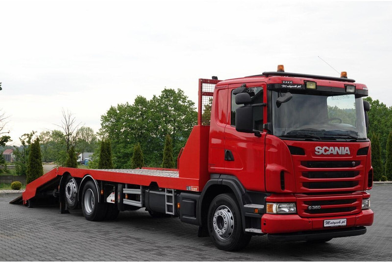 Scania G 360 / 6X2 / LAWETA / POMOC DROGOWA / OŚ SKRĘTNA I PODNOSZONA / - Tow truck: picture 1 Scania G 360 / 6X2 / LAWETA / POMOC DROGOWA / OŚ SKRĘTNA I PODNOSZONA / - Tow truck: picture 1