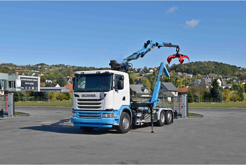Scania G 440 - Hook lift truck, Crane truck: picture 2 Scania G 440 - Hook lift truck, Crane truck: picture 2
