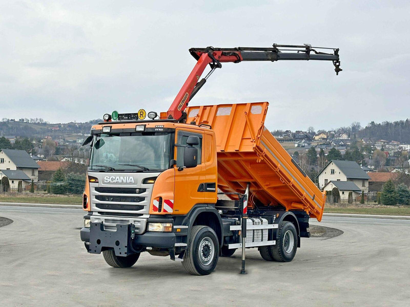 Scania G360 Kipper 4,10m *PK 11002 B + FUNK *4x4 - Tipper, Crane truck: picture 2 Scania G360 Kipper 4,10m *PK 11002 B + FUNK *4x4 - Tipper, Crane truck: picture 2