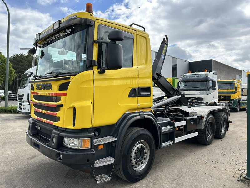 Scania G440 6x4 20T MARREL HOOKLIFT - RETARDER - STEEL - Dropside/ Flatbed truck, Crane truck: picture 1 Scania G440 6x4 20T MARREL HOOKLIFT - RETARDER - STEEL - Dropside/ Flatbed truck, Crane truck: picture 1