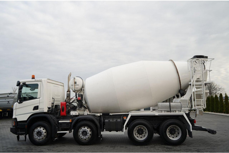 Scania P 410 / 8x4 / BETONOMIESZARKA / GRUSZKA / PUTZMEISTER / 9m3 / AU - Concrete mixer truck: picture 2 Scania P 410 / 8x4 / BETONOMIESZARKA / GRUSZKA / PUTZMEISTER / 9m3 / AU - Concrete mixer truck: picture 2
