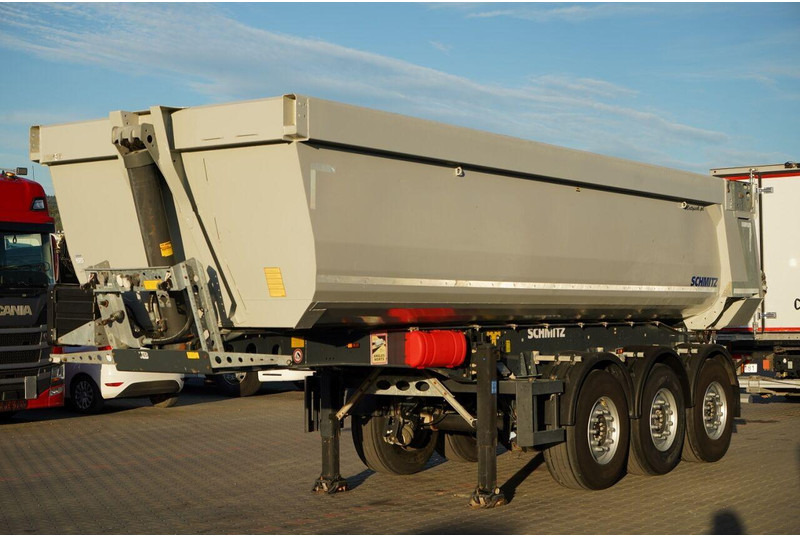 Schmitz Cargobull / WYWROTKA / 26 m3 / HYDROKLAPA / OŚ PODNOSZONA / - Tipper semi-trailer: picture 1 Schmitz Cargobull / WYWROTKA / 26 m3 / HYDROKLAPA / OŚ PODNOSZONA / - Tipper semi-trailer: picture 1