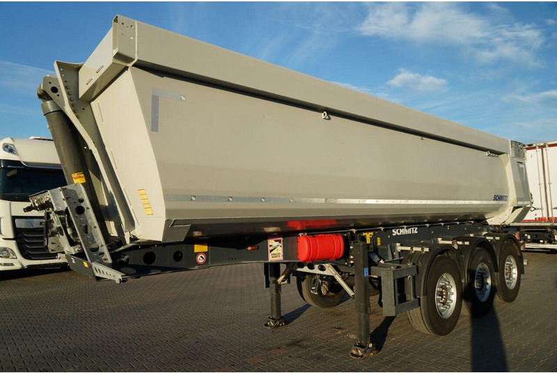 Schmitz Cargobull / WYWROTKA / 26 m3 / HYDROKLAPA / OŚ PODNOSZONA / - Tipper semi-trailer: picture 2 Schmitz Cargobull / WYWROTKA / 26 m3 / HYDROKLAPA / OŚ PODNOSZONA / - Tipper semi-trailer: picture 2