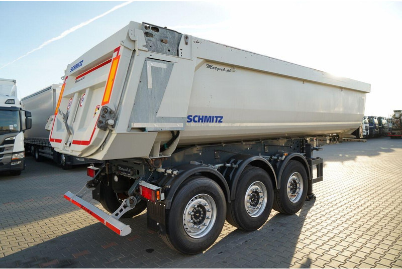 Schmitz Cargobull / WYWROTKA / 26 m3 / HYDROKLAPA / OŚ PODNOSZONA / - Tipper semi-trailer: picture 5 Schmitz Cargobull / WYWROTKA / 26 m3 / HYDROKLAPA / OŚ PODNOSZONA / - Tipper semi-trailer: picture 5