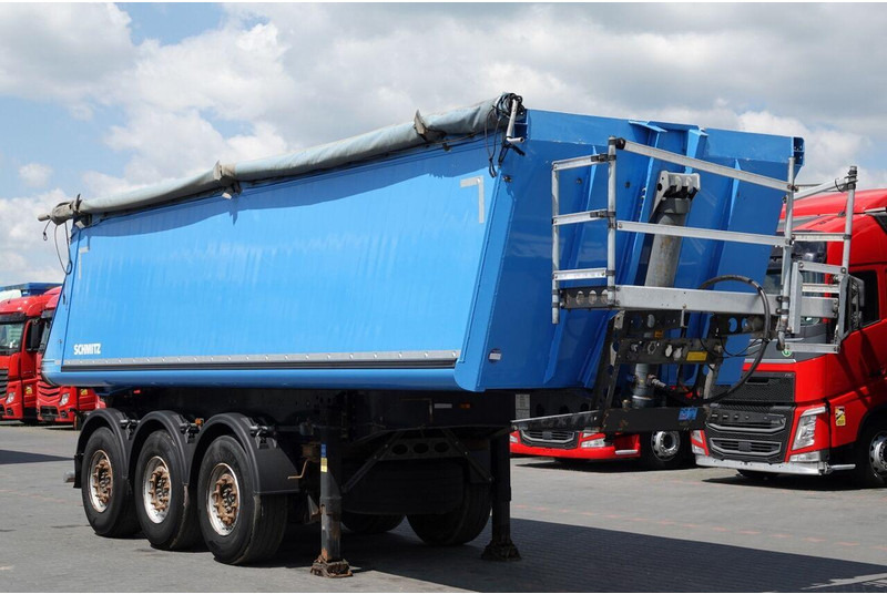 Schmitz Cargobull WYWROTKA 28 M3 / ALUMINIOWA / OŚ PODNOSZONA - Tipper semi-trailer: picture 1 Schmitz Cargobull WYWROTKA 28 M3 / ALUMINIOWA / OŚ PODNOSZONA - Tipper semi-trailer: picture 1