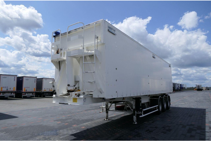 Trailor TIPPER - 63 M3 / WHOLE ALUMINIUM / - Tipper semi-trailer: picture 3 Trailor TIPPER - 63 M3 / WHOLE ALUMINIUM / - Tipper semi-trailer: picture 3