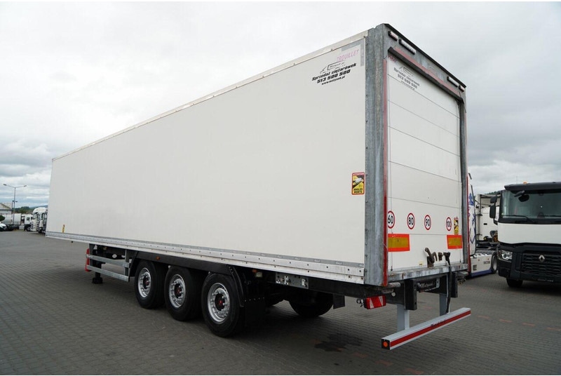 Trouillet KONTENER / KOFFER / DWIE OSIE PODNOSZONE / SAF / BARDZO MOCNA - Closed box semi-trailer: picture 3 Trouillet KONTENER / KOFFER / DWIE OSIE PODNOSZONE / SAF / BARDZO MOCNA - Closed box semi-trailer: picture 3