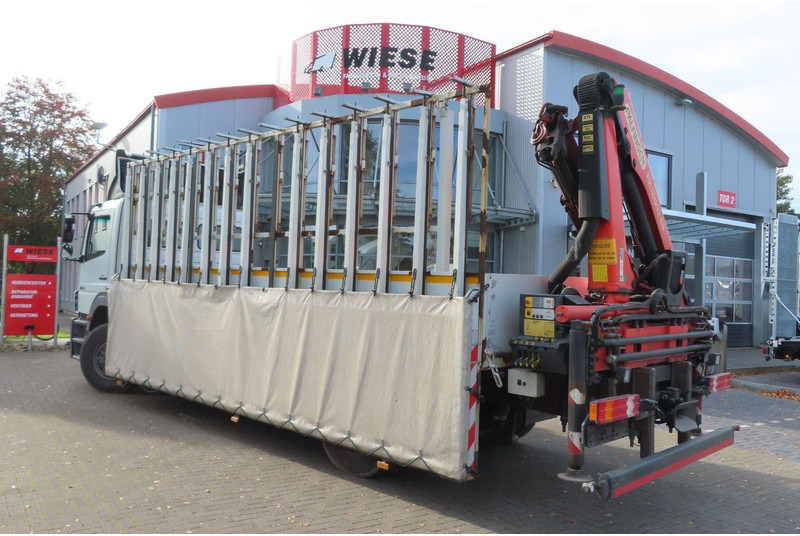 Mercedes-Benz Axor 1833 L Glasstransporter + Crane Palfinger - Truck: picture 4 Mercedes-Benz Axor 1833 L Glasstransporter + Crane Palfinger - Truck: picture 4