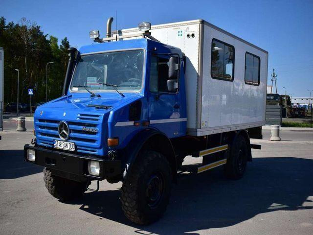 Unimog Mercedes-Benz Unimog U 4000 4x4 Camper Expeditio - Cab chassis truck, Crane truck: picture 4 Unimog Mercedes-Benz Unimog U 4000 4x4 Camper Expeditio - Cab chassis truck, Crane truck: picture 4