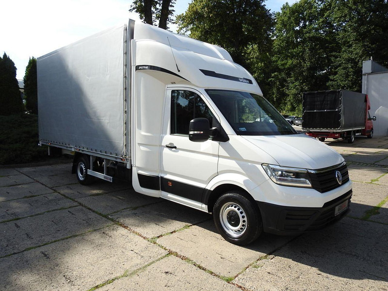 Volkswagen CRAFTER PLANDEKA 10 PALET WEBASTO TEMPOMAT KLIMATYZACJA LEDY 18 - Box truck: picture 4 Volkswagen CRAFTER PLANDEKA 10 PALET WEBASTO TEMPOMAT KLIMATYZACJA LEDY 18 - Box truck: picture 4