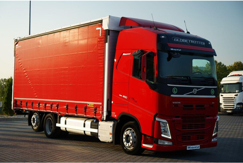 Curtainsider truck Volvo FH 460 / FIRANKA / 6x2 / PODNOSZONY DACH / I-PARK COOL / OŚ PODN: picture 12