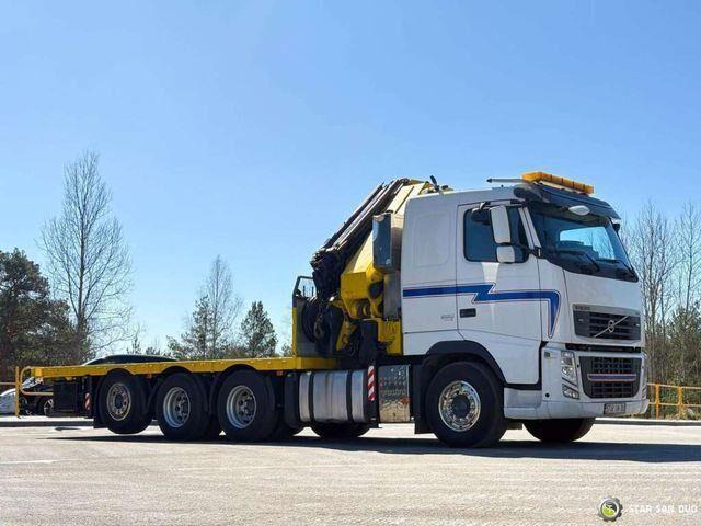Volvo FH 520 8x4 HMF ODIN K6 EURO 5 FLY JIB Crane - Dropside/ Flatbed truck, Crane truck: picture 5 Volvo FH 520 8x4 HMF ODIN K6 EURO 5 FLY JIB Crane - Dropside/ Flatbed truck, Crane truck: picture 5