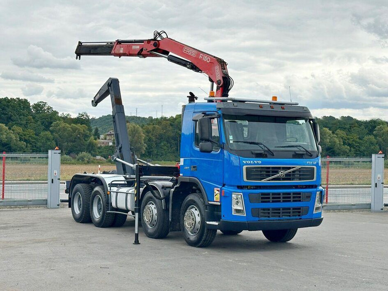 Volvo FM 12.420 * FASSI F150A.21 * 8x4 * TOP - Hook lift truck, Crane truck: picture 2 Volvo FM 12.420 * FASSI F150A.21 * 8x4 * TOP - Hook lift truck, Crane truck: picture 2