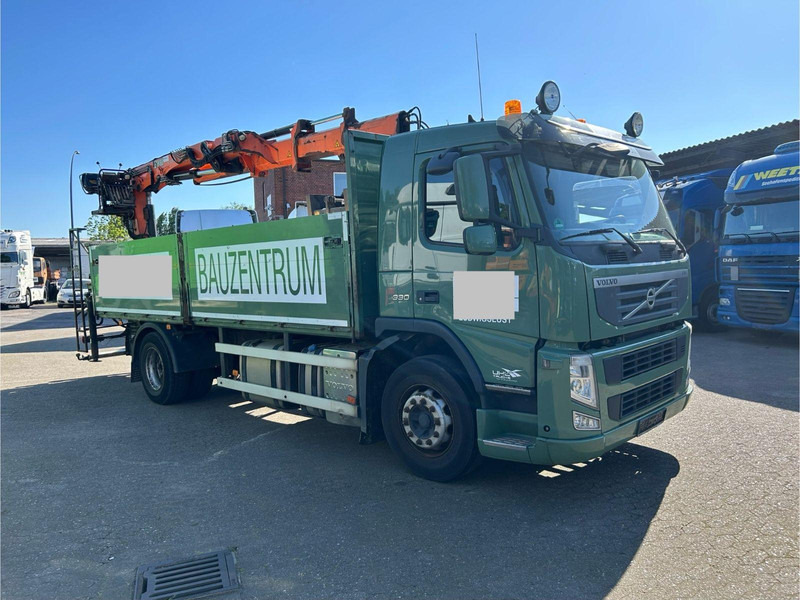 Volvo FM330 Kran Hiab 113K Pro Euro 5+EEV.2x Ger - Dropside/ Flatbed truck, Crane truck: picture 1 Volvo FM330 Kran Hiab 113K Pro Euro 5+EEV.2x Ger - Dropside/ Flatbed truck, Crane truck: picture 1