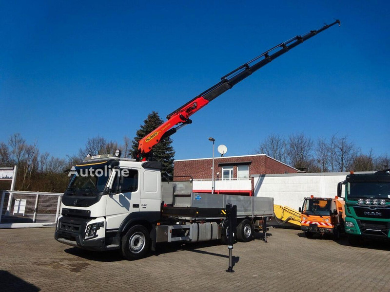 Volvo FMX 540 - Dropside/ Flatbed truck, Crane truck: picture 1 Volvo FMX 540 - Dropside/ Flatbed truck, Crane truck: picture 1