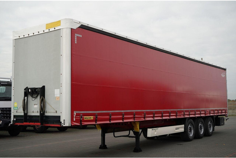 Wielton FIRANKA STANDARD / MULDA DO STALI - 9 M / OŚ PODNOSZONA / SAF - Curtainsider semi-trailer: picture 1 Wielton FIRANKA STANDARD / MULDA DO STALI - 9 M / OŚ PODNOSZONA / SAF - Curtainsider semi-trailer: picture 1