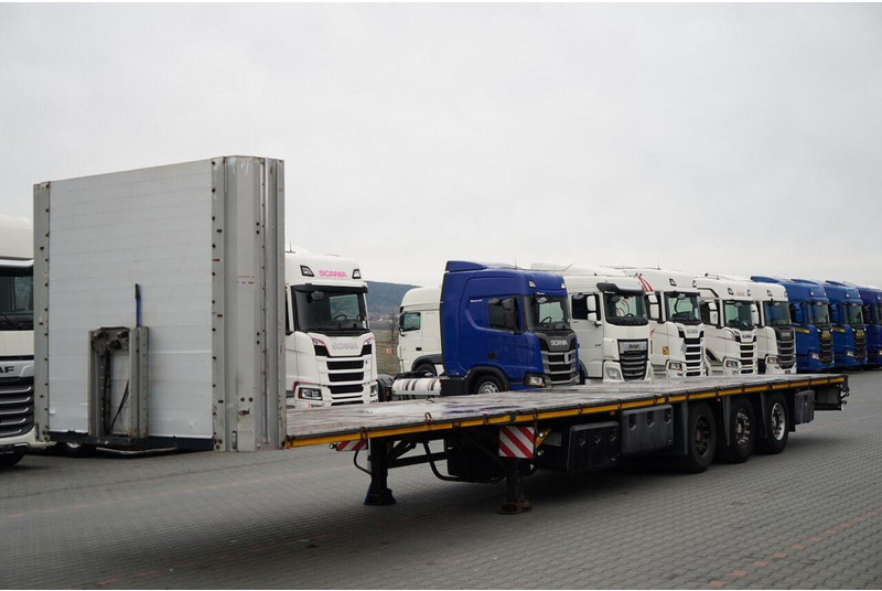 ZASŁAW PLATFORMA NISKOPODWOZIOWA + HAKI PODKONTENERY / MOCOWANIA DO - Dropside/ Flatbed semi-trailer: picture 5 ZASŁAW PLATFORMA NISKOPODWOZIOWA + HAKI PODKONTENERY / MOCOWANIA DO - Dropside/ Flatbed semi-trailer: picture 5