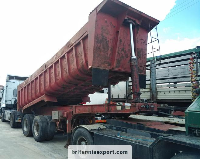 TRABOSA Twin wheels | on springs suspension - Tipper semi-trailer: picture 1 TRABOSA Twin wheels | on springs suspension - Tipper semi-trailer: picture 1