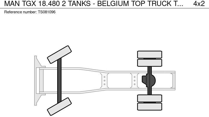 Tractor unit MAN TGX 18.480 2 TANKS - BELGIUM TOP TRUCK: picture 15