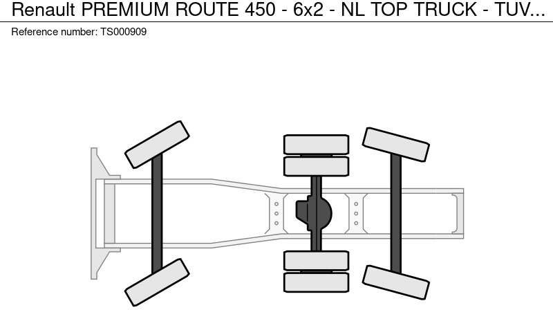 Tractor unit Renault PREMIUM ROUTE 450 - 6x2 - NL TOP TRUCK - TUV 6/26: picture 13 Tractor unit Renault PREMIUM ROUTE 450 - 6x2 - NL TOP TRUCK - TUV 6/26: picture 13