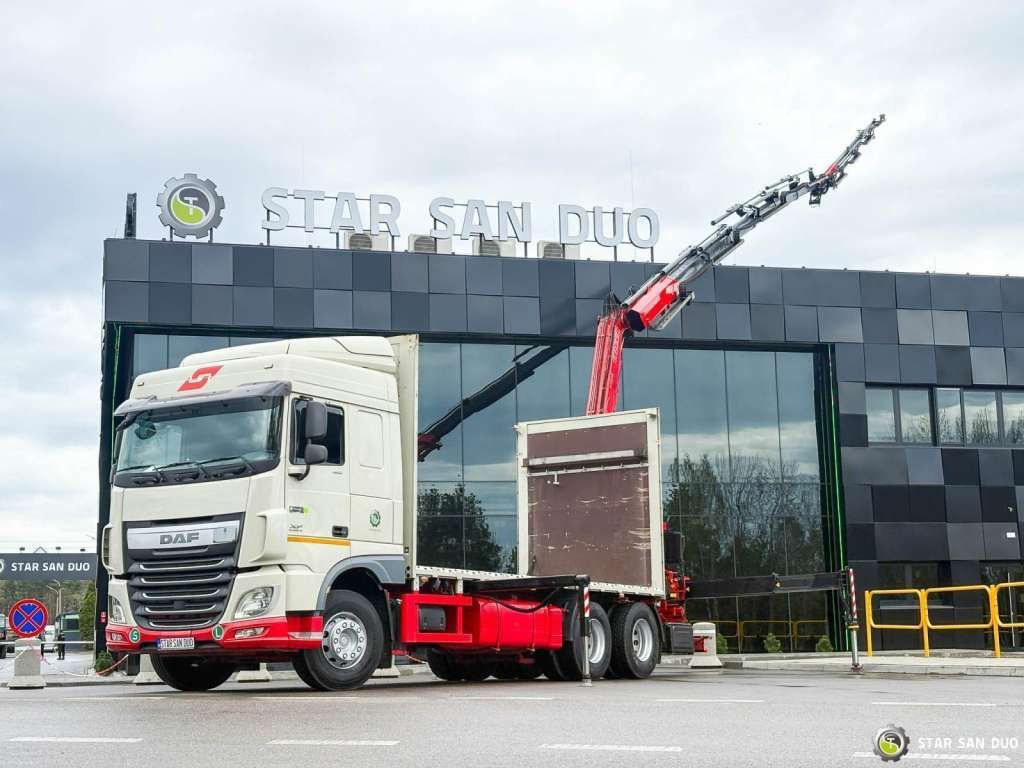 DAF  XF 440 6x2 Fassi F365 FLY JIBCranePallet Grippe - Crane truck: picture 1 DAF  XF 440 6x2 Fassi F365 FLY JIBCranePallet Grippe - Crane truck: picture 1