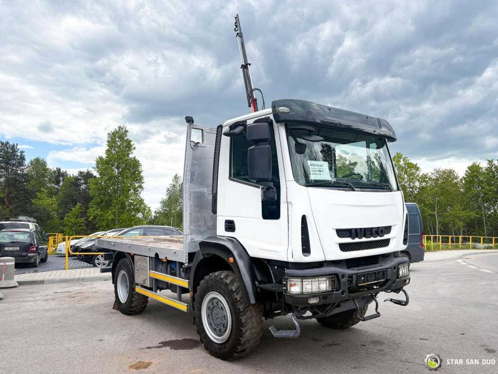 Iveco Eurocargo 4x4 HMF 202 Euro 6 mileage: 76,000 k - Crane truck: picture 3 Iveco Eurocargo 4x4 HMF 202 Euro 6 mileage: 76,000 k - Crane truck: picture 3