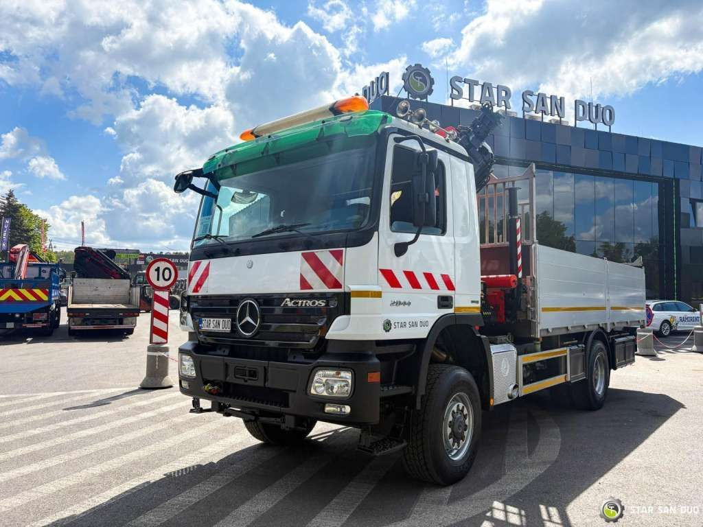 Crane truck Mercedes-Benz  ACTROS 2044A 4x4 Palfinger PK 20002 hds Crane: picture 7