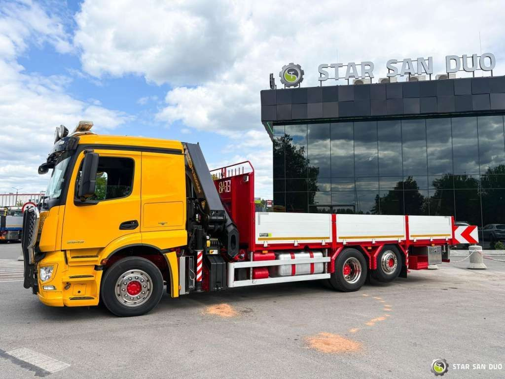 Crane truck Mercedes-Benz  ACTROS 2543 6x2 PalfingerPK 26002 EH Crane: picture 11