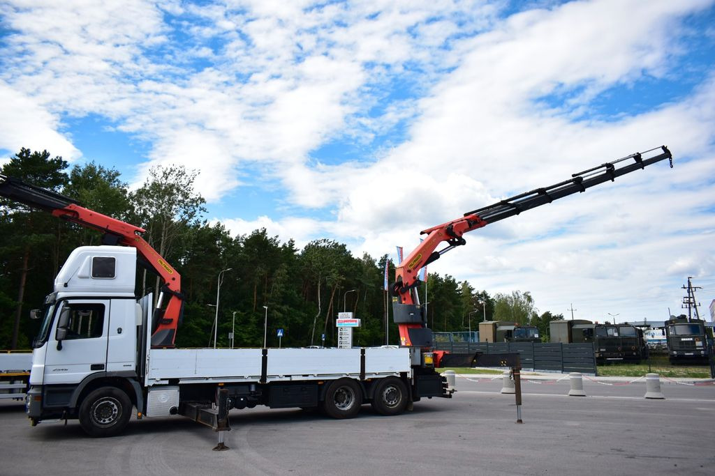 Crane truck, Dropside/ Flatbed truck Mercedes-Benz ACTROS 2546 6x2 Palfinger PK 50002 EURO 5 Cran .: picture 12