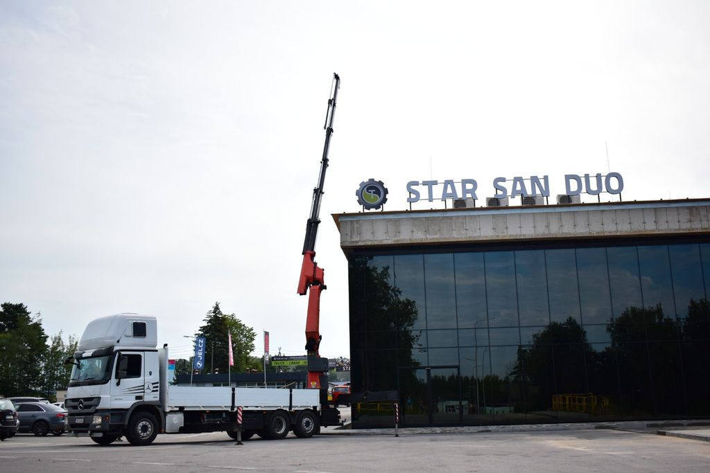 Crane truck, Dropside/ Flatbed truck Mercedes-Benz ACTROS 2546 6x2 Palfinger PK 50002 EURO 5 Cran .: picture 10