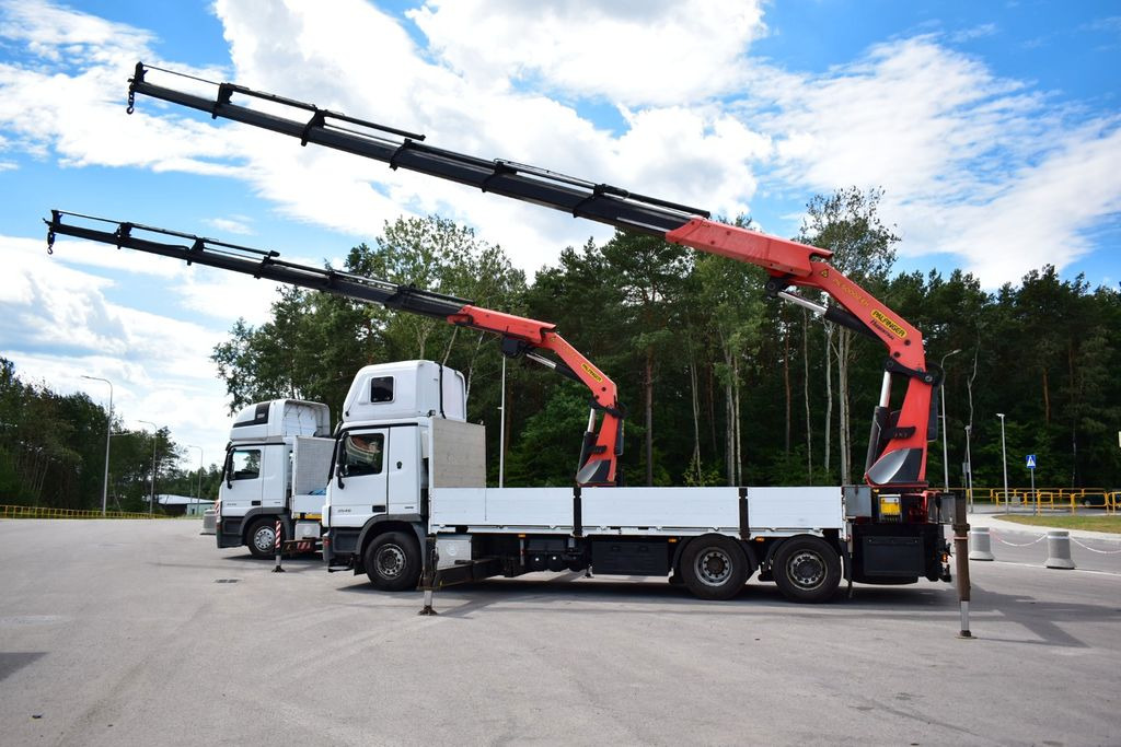Crane truck, Dropside/ Flatbed truck Mercedes-Benz ACTROS 2546 6x2 Palfinger PK 50002 EURO 5 Cran .: picture 8