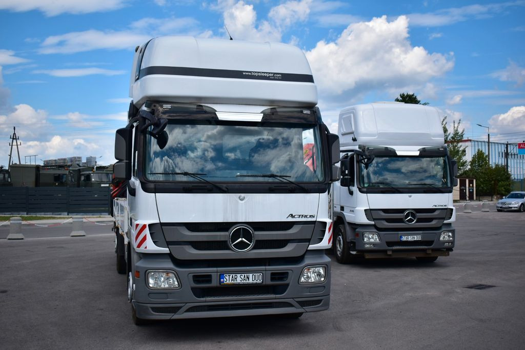 Crane truck, Dropside/ Flatbed truck Mercedes-Benz ACTROS 2546 6x2 Palfinger PK 50002 EURO 5 Cran .: picture 7