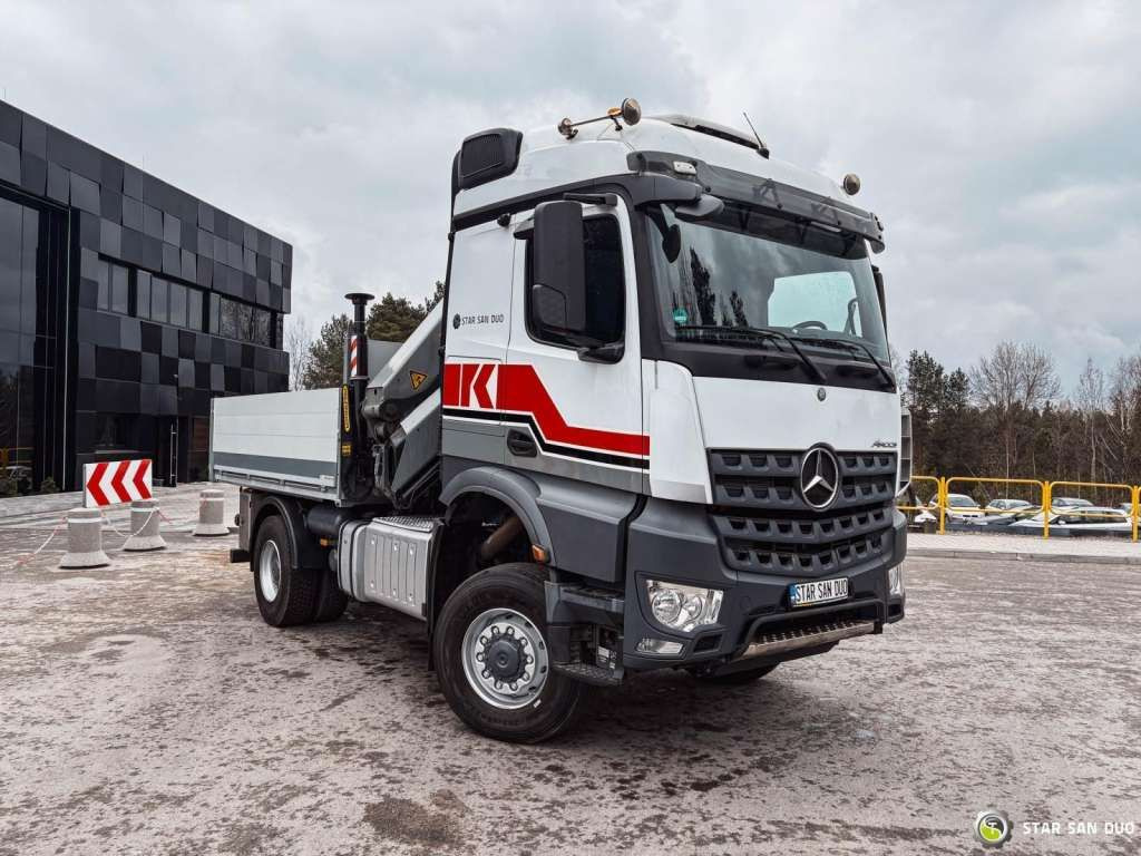 Mercedes-Benz AROCS 1851 4x4 PALFINGER PK 20002 Crane Kran - Crane truck: picture 5 Mercedes-Benz AROCS 1851 4x4 PALFINGER PK 20002 Crane Kran - Crane truck: picture 5