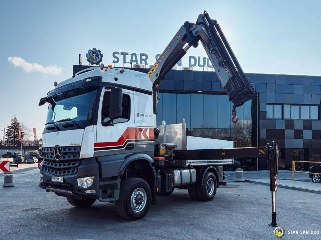 Mercedes-Benz AROCS 1851 4x4 PALFINGER PK 20002 Crane Kran - Crane truck: picture 4 Mercedes-Benz AROCS 1851 4x4 PALFINGER PK 20002 Crane Kran - Crane truck: picture 4