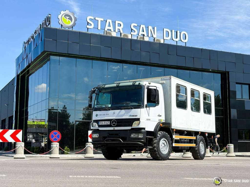 Mercedes-Benz ATEGO 1326 4x4 Double Cab Camper BUS - Cab chassis truck: picture 1 Mercedes-Benz ATEGO 1326 4x4 Double Cab Camper BUS - Cab chassis truck: picture 1