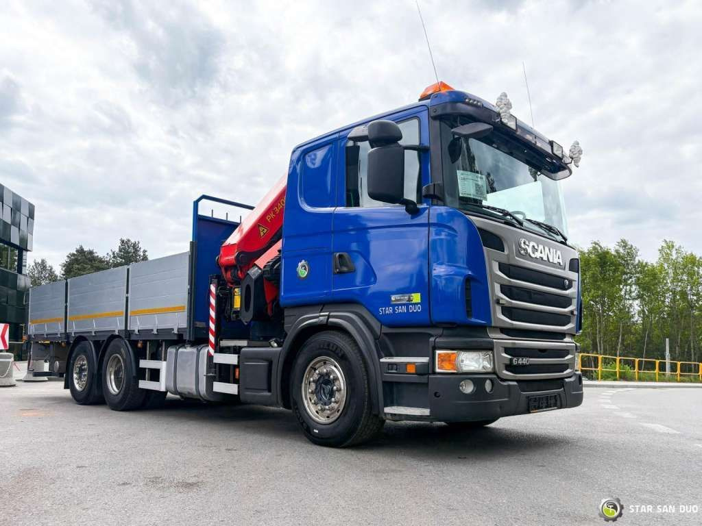 Crane truck Scania  G440 6x2 PALFINGER PK 34002SH Crane Kran: picture 6