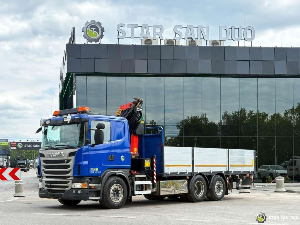Crane truck Scania  G440 6x2 PALFINGER PK 34002SH Crane Kran: picture 7