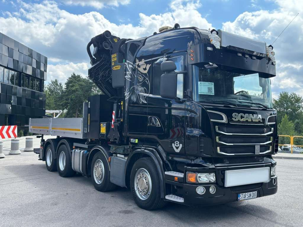 Scania  R560 8x2 PALFINGER PK 92002 SH Fly Jib Winch 5t - Crane truck: picture 3 Scania  R560 8x2 PALFINGER PK 92002 SH Fly Jib Winch 5t - Crane truck: picture 3