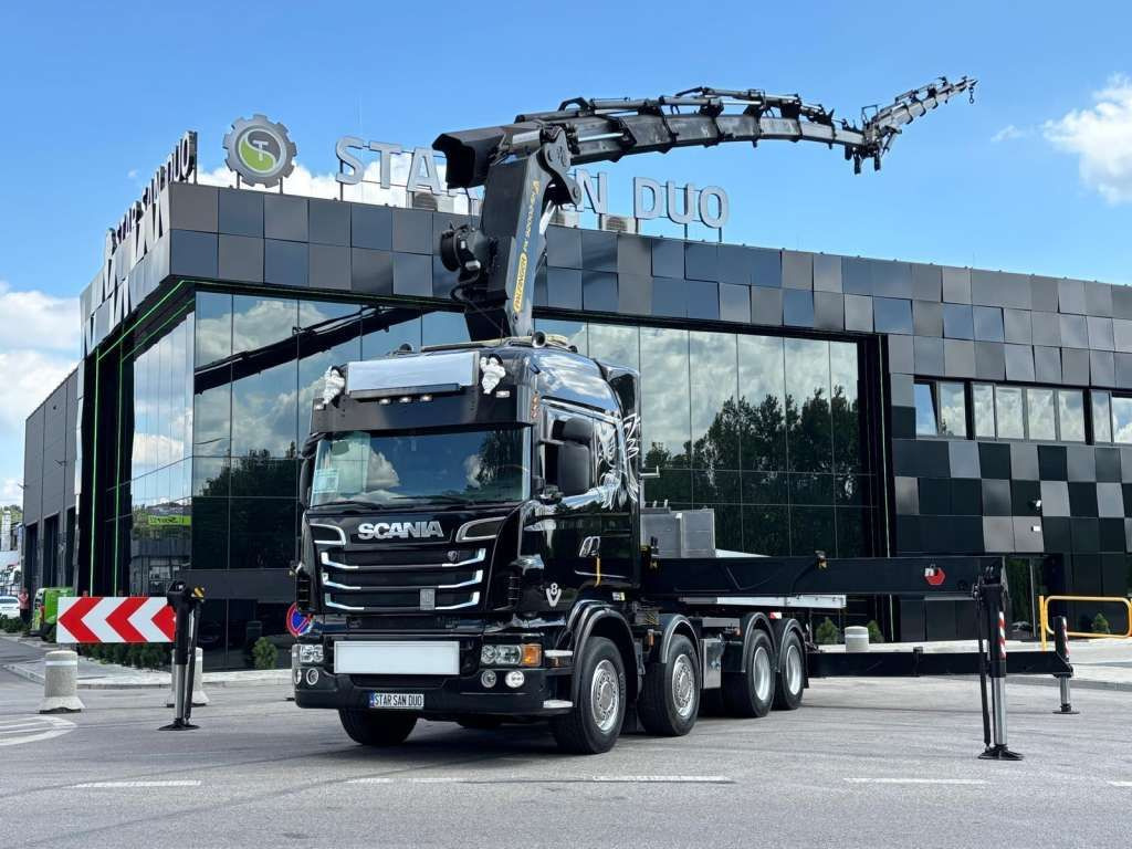 Scania  R560 8x2 PALFINGER PK 92002 SH Fly Jib Winch 5t - Crane truck: picture 1 Scania  R560 8x2 PALFINGER PK 92002 SH Fly Jib Winch 5t - Crane truck: picture 1