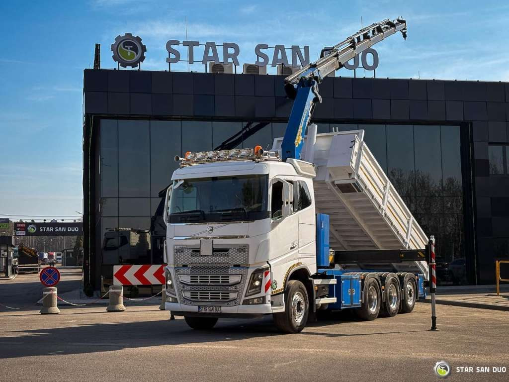 Volvo FH 16.550 8x4 Palfinger PK 34002-SH Crane Kippe - Crane truck: picture 1 Volvo FH 16.550 8x4 Palfinger PK 34002-SH Crane Kippe - Crane truck: picture 1