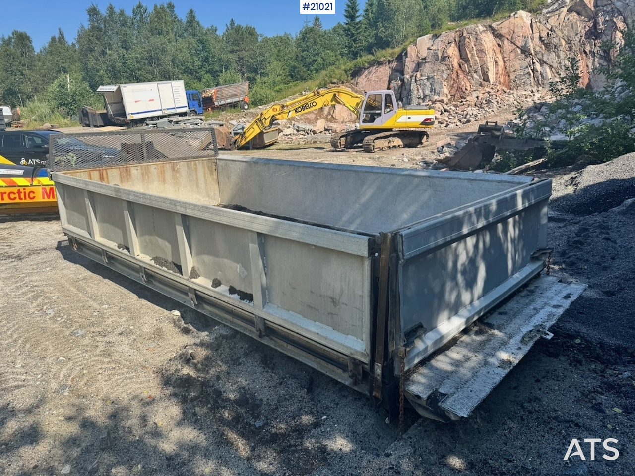 Aluminiumskasse Krokramme - Roll-off container: picture 4 Aluminiumskasse Krokramme - Roll-off container: picture 4
