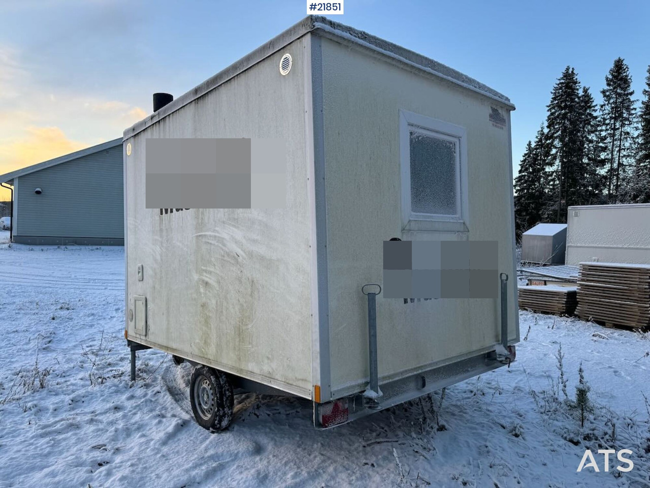 Arbeidsbrakke m/ forbrenningstoalett - Construction container: picture 5 Arbeidsbrakke m/ forbrenningstoalett - Construction container: picture 5